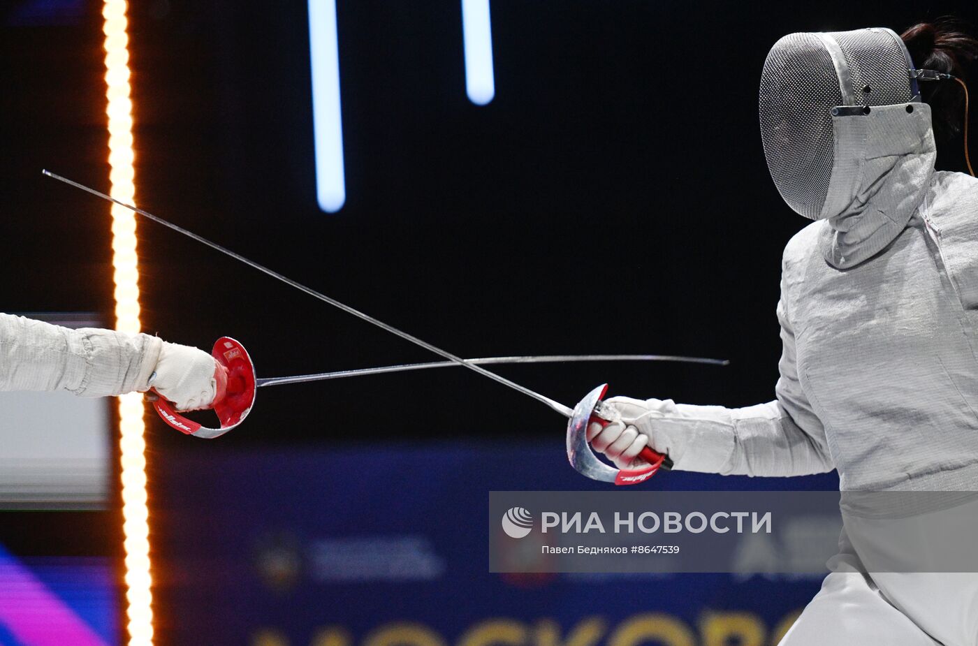 Соревнования по фехтованию "Московская сабля". Женщины