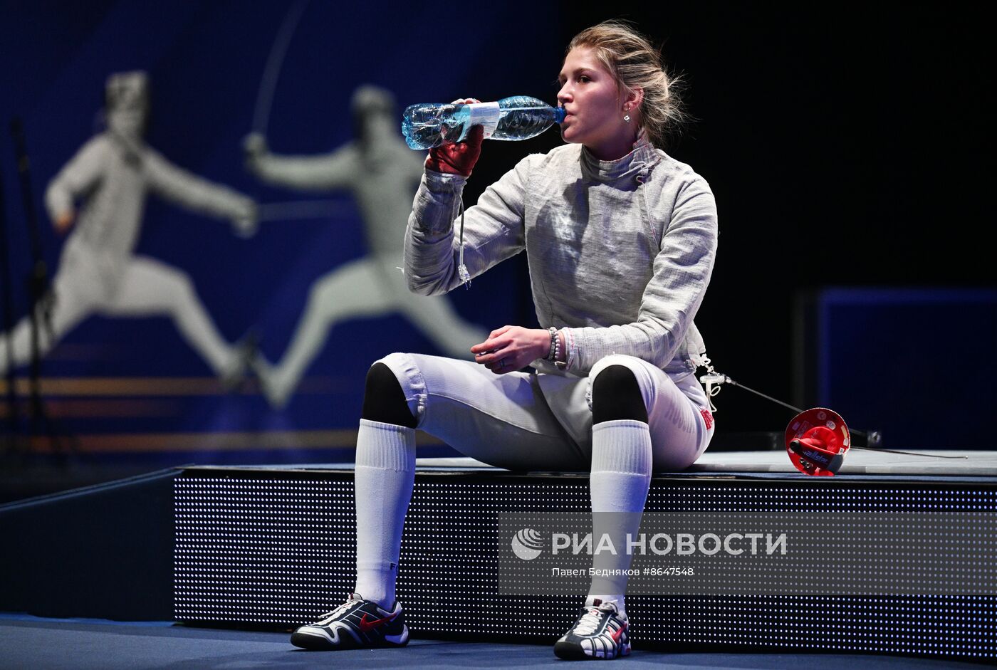 Соревнования по фехтованию "Московская сабля". Женщины