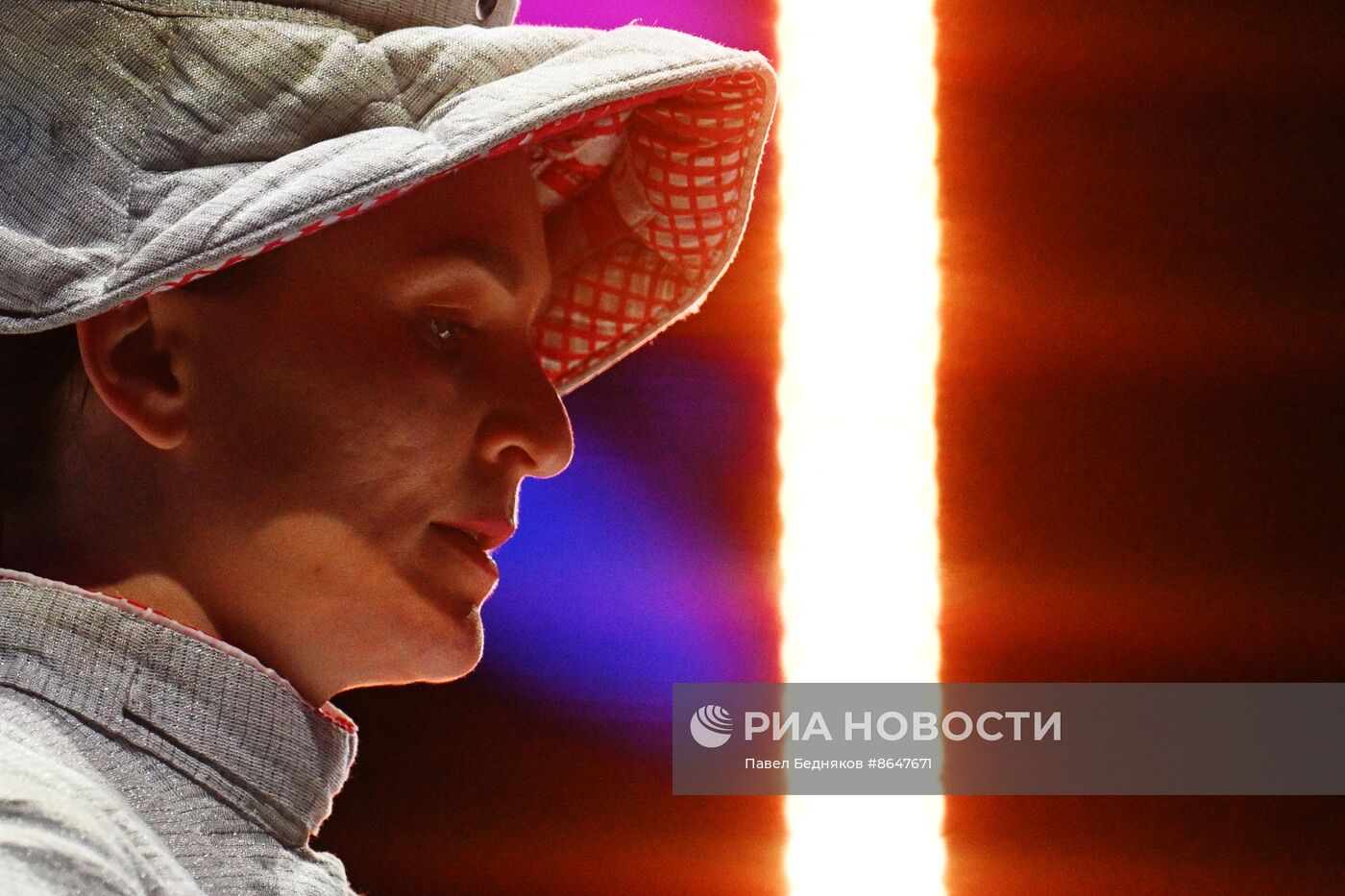 Соревнования по фехтованию "Московская сабля". Женщины