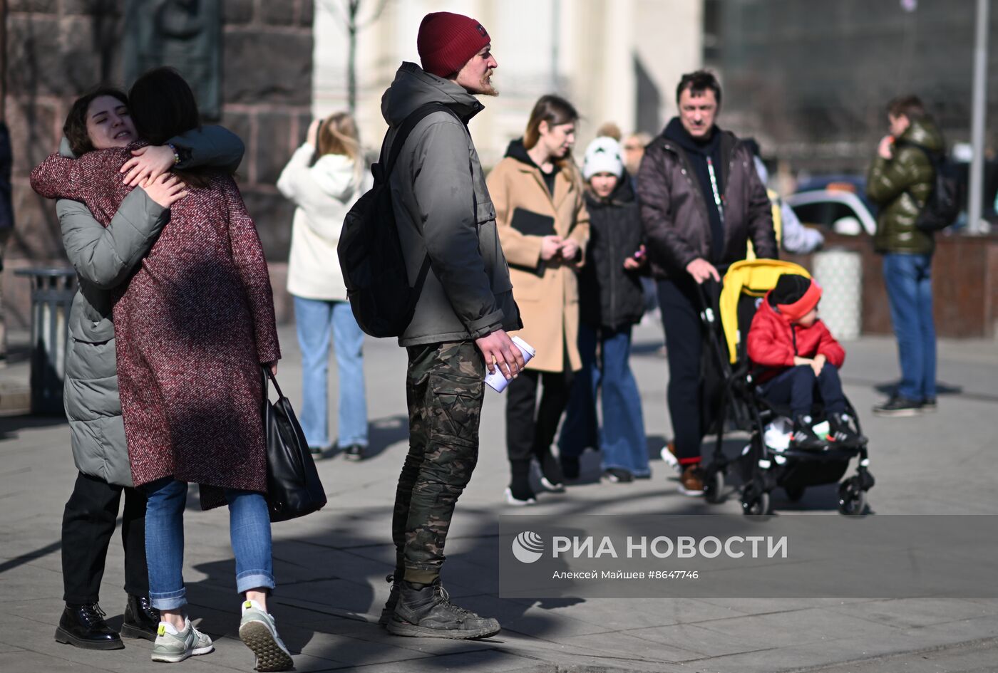 Весна в Москве