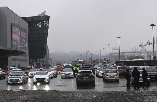 Последствия стрельбы в "Крокус Сити Холле" 