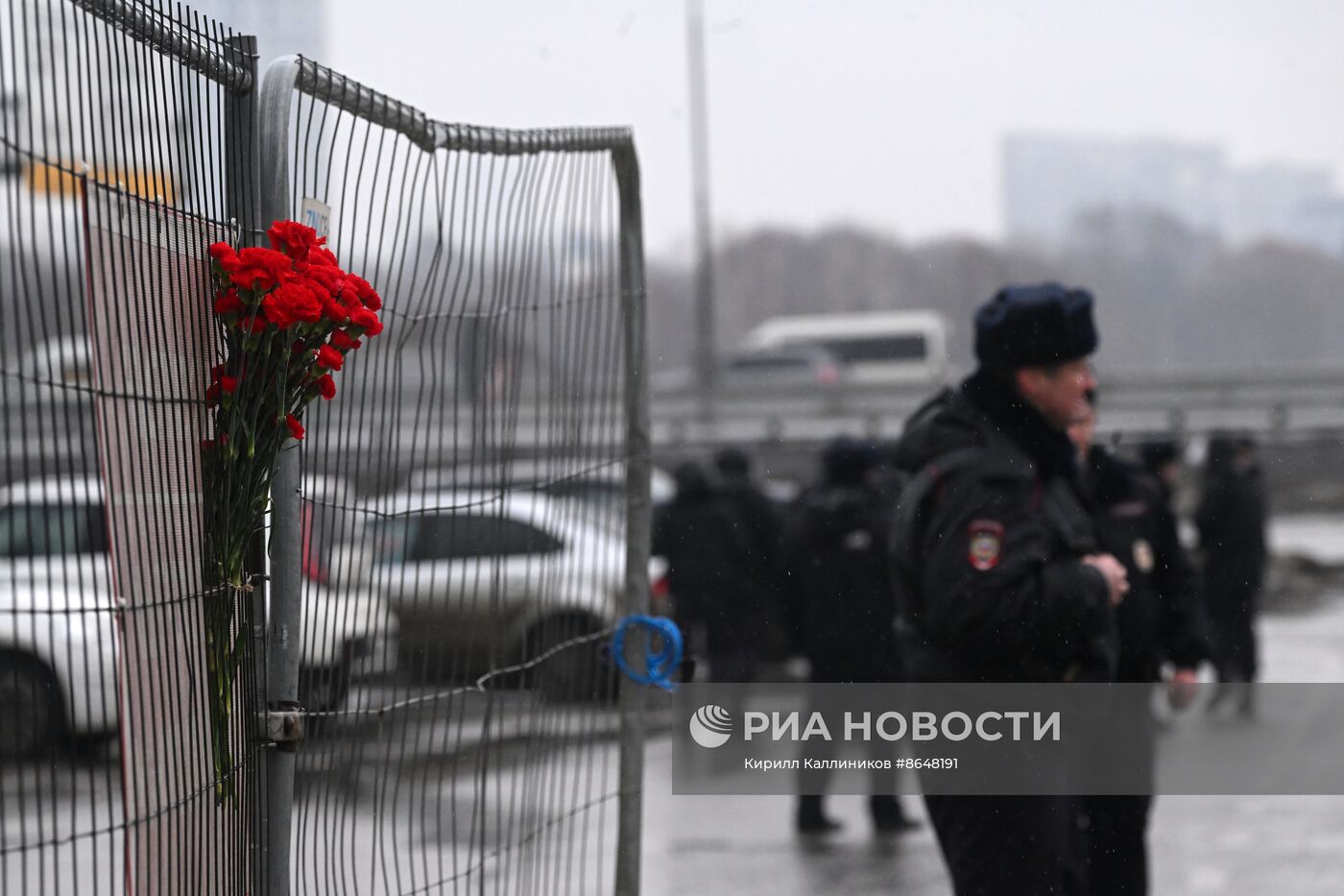 Последствия стрельбы в "Крокус Сити Холле" 