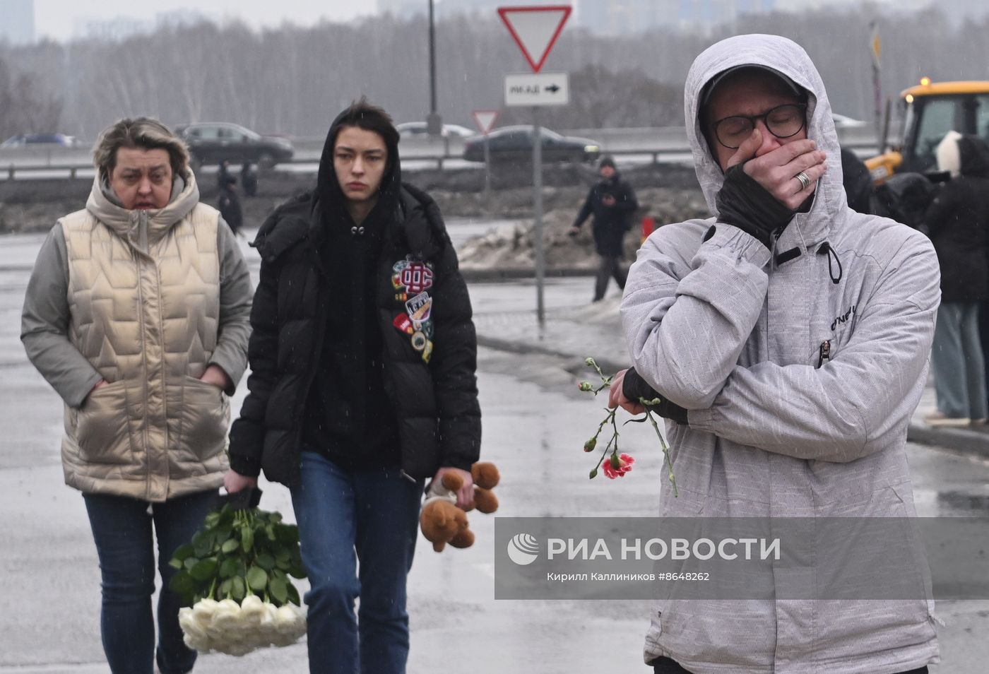 Последствия стрельбы в "Крокус Сити Холле"