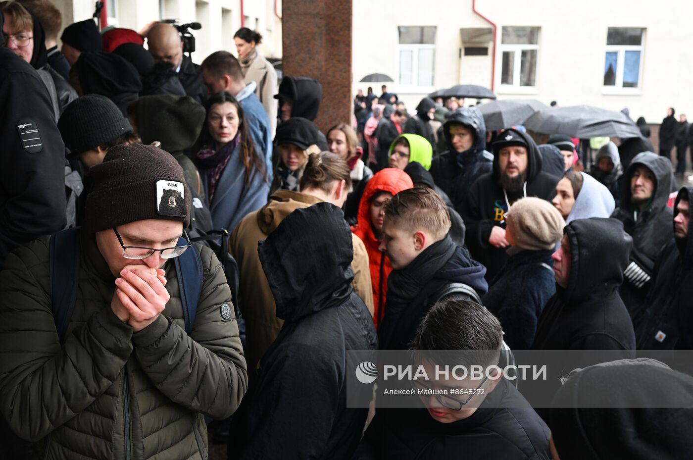 Сдача донорской крови для пострадавших в "Крокус Сити Холле"