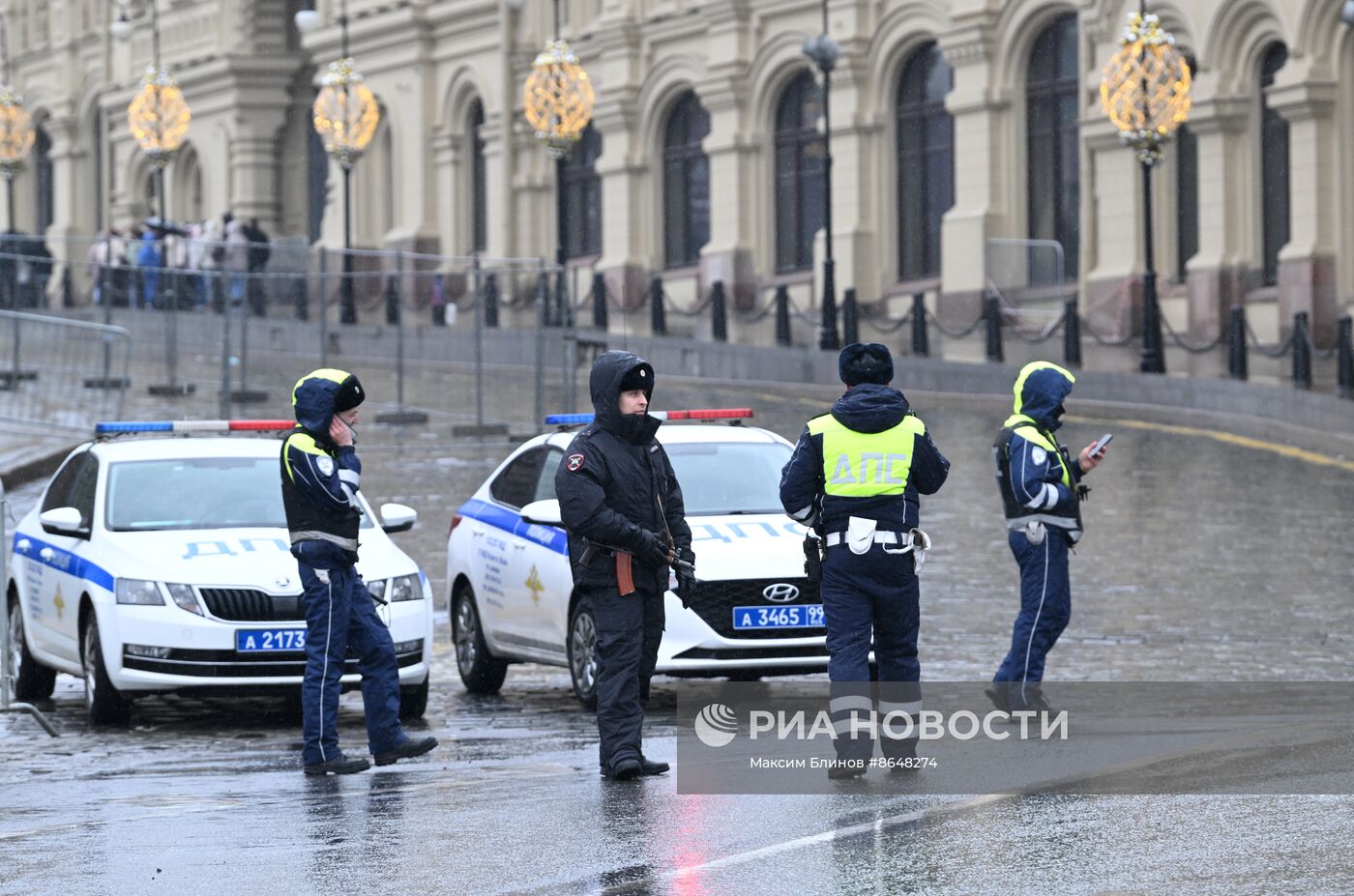 Усиления мер безопасности в Москве