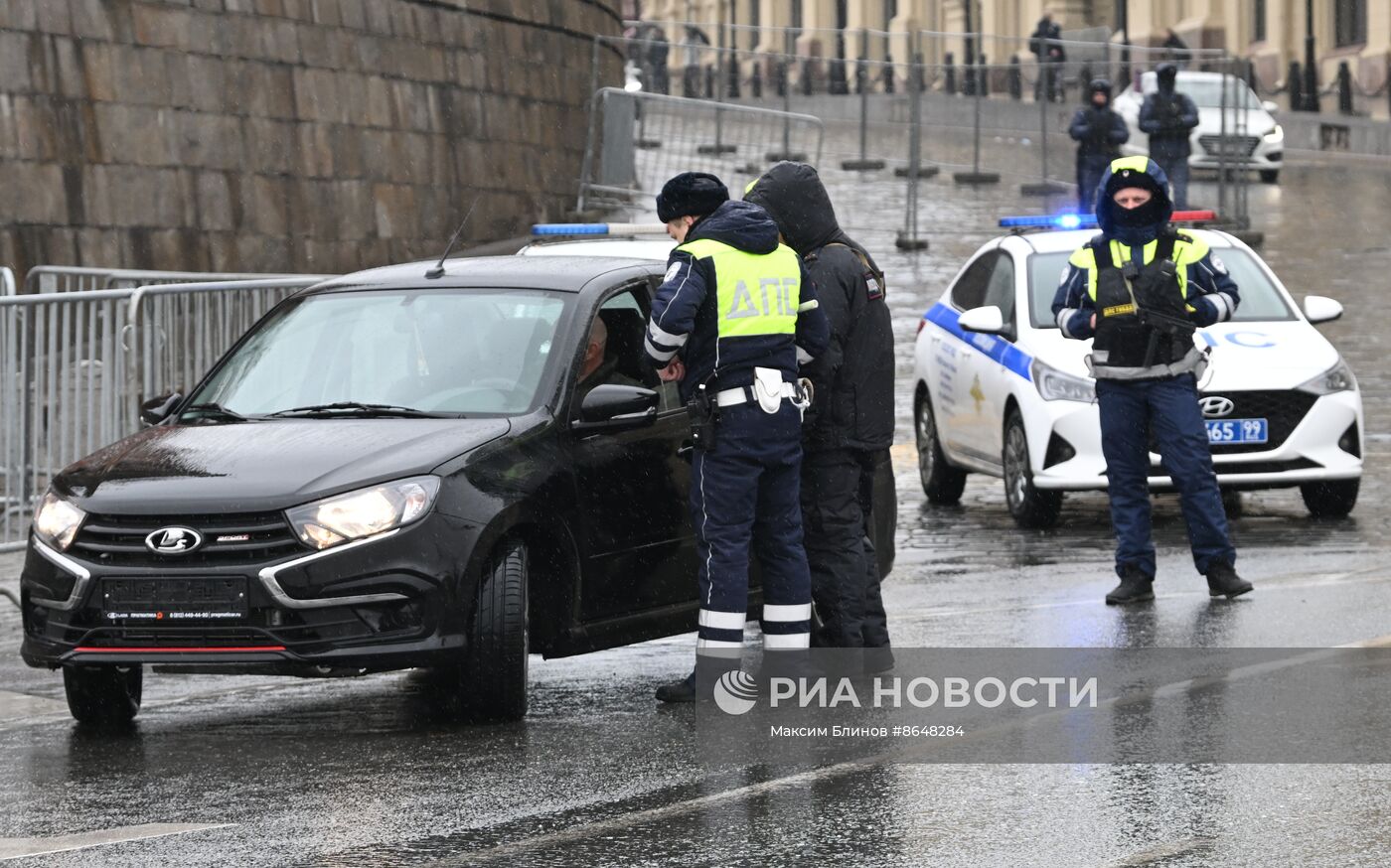 Усиления мер безопасности в Москве