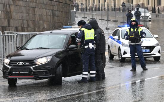 Усиления мер безопасности в Москве