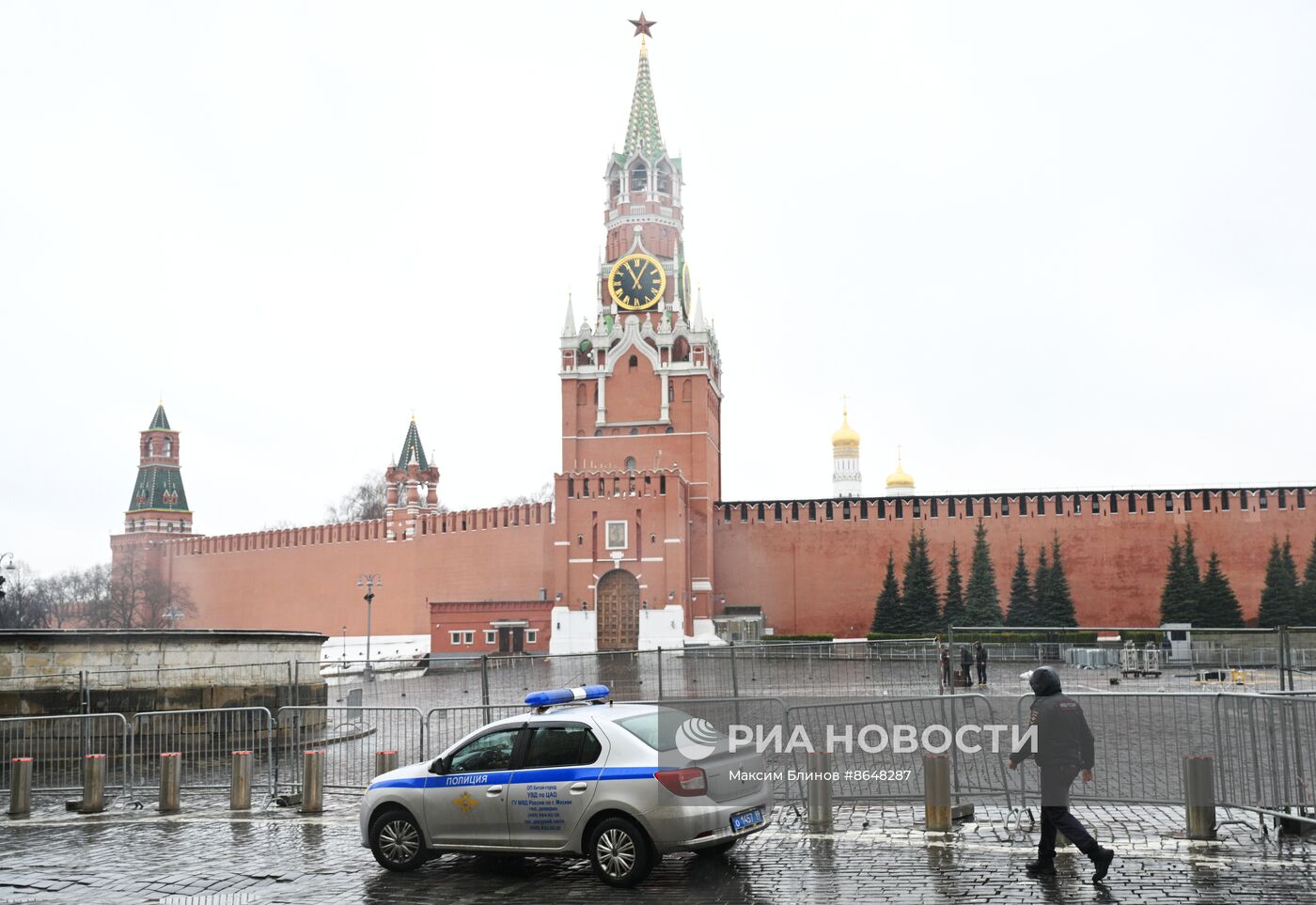 Усиления мер безопасности в Москве