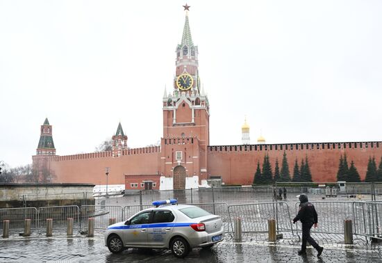 Усиления мер безопасности в Москве