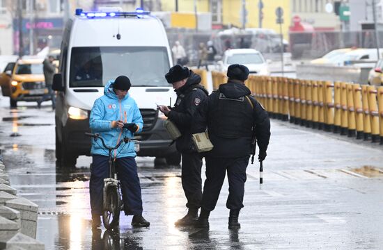 Усиления мер безопасности в Москве