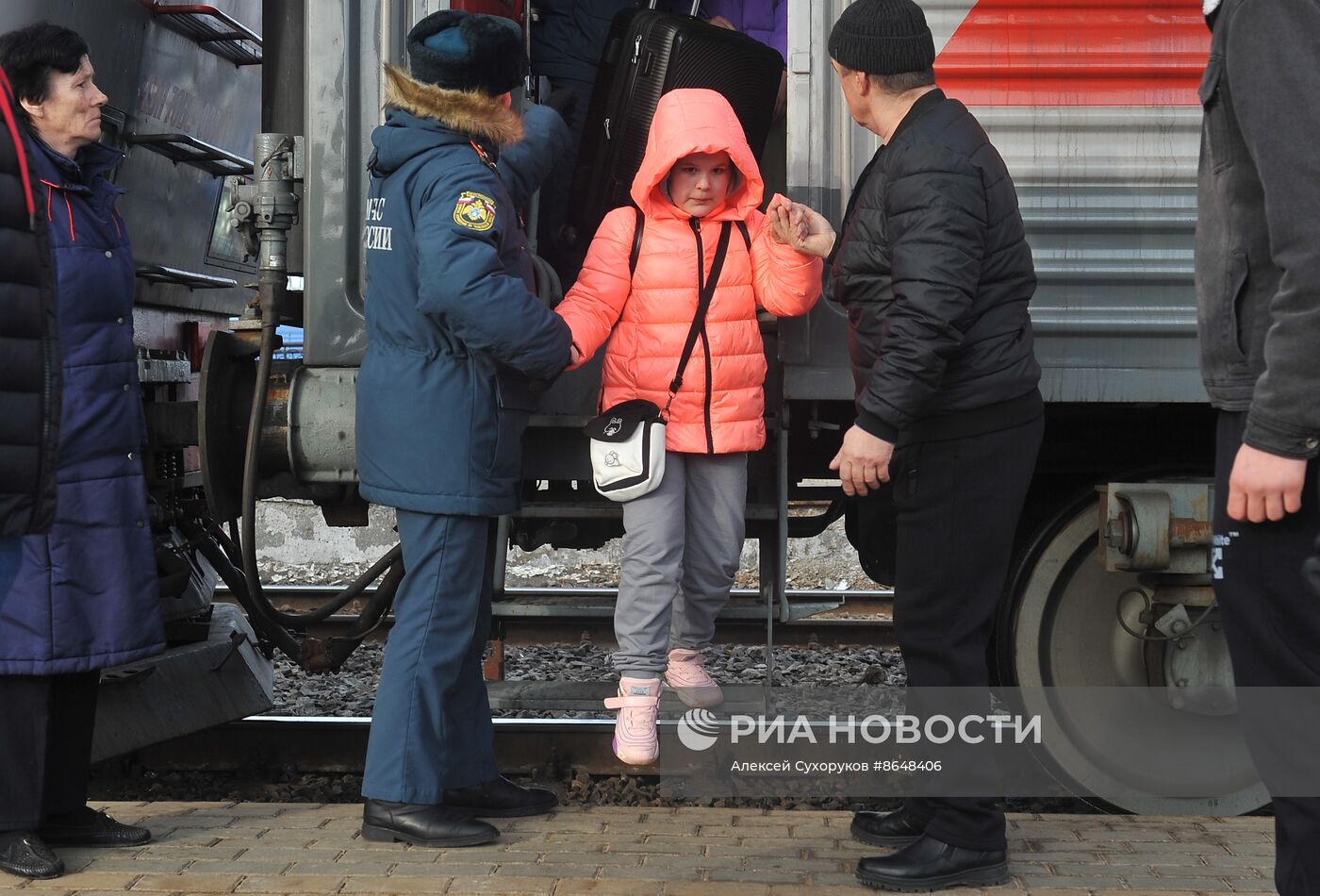 Дети из Белгородской области прибыли в Тамбов