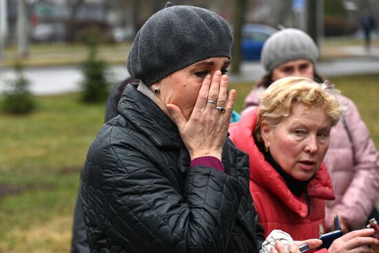 Акции памяти жертв теракта в "Крокус Сити Холле"