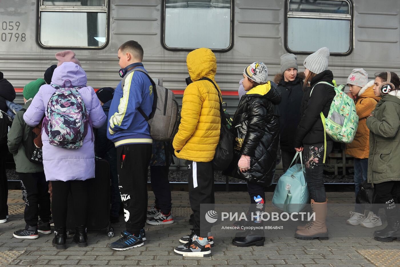 Дети из Белгородской области прибыли в Тамбов