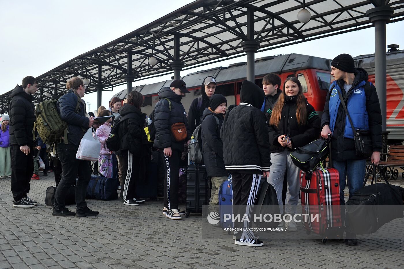 Дети из Белгородской области прибыли в Тамбов