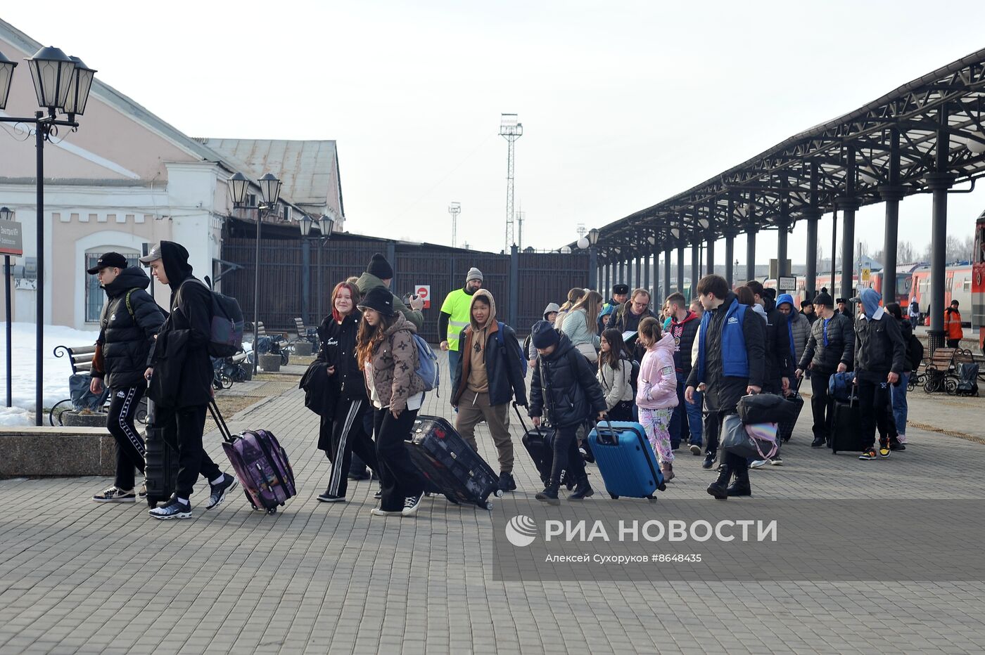 Дети из Белгородской области прибыли в Тамбов