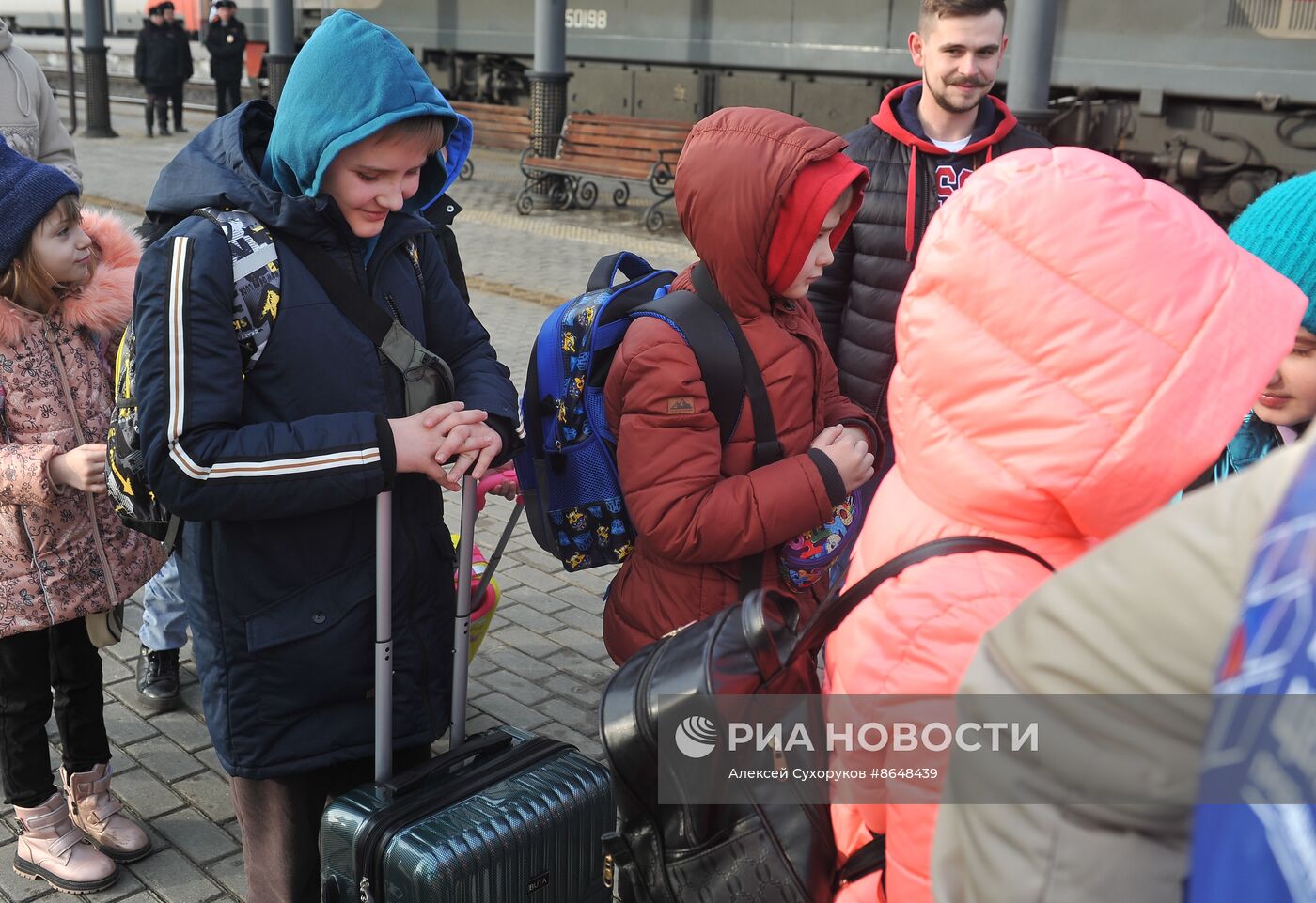 Дети из Белгородской области прибыли в Тамбов