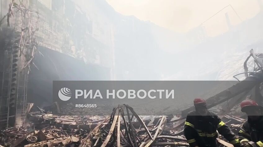 Последствия стрельбы в "Крокус Сити Холле" 