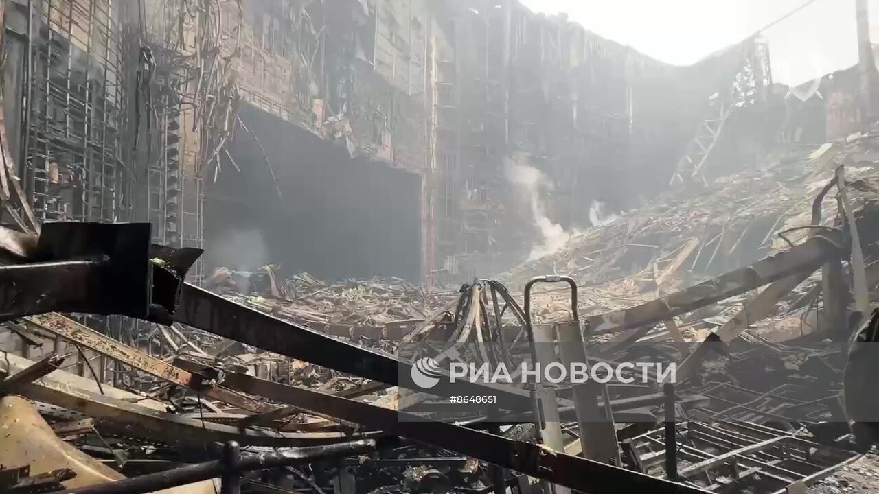 Последствия стрельбы в "Крокус Сити Холле"
