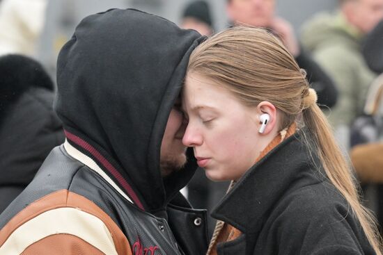 Акции памяти жертв теракта в "Крокус Сити Холле"