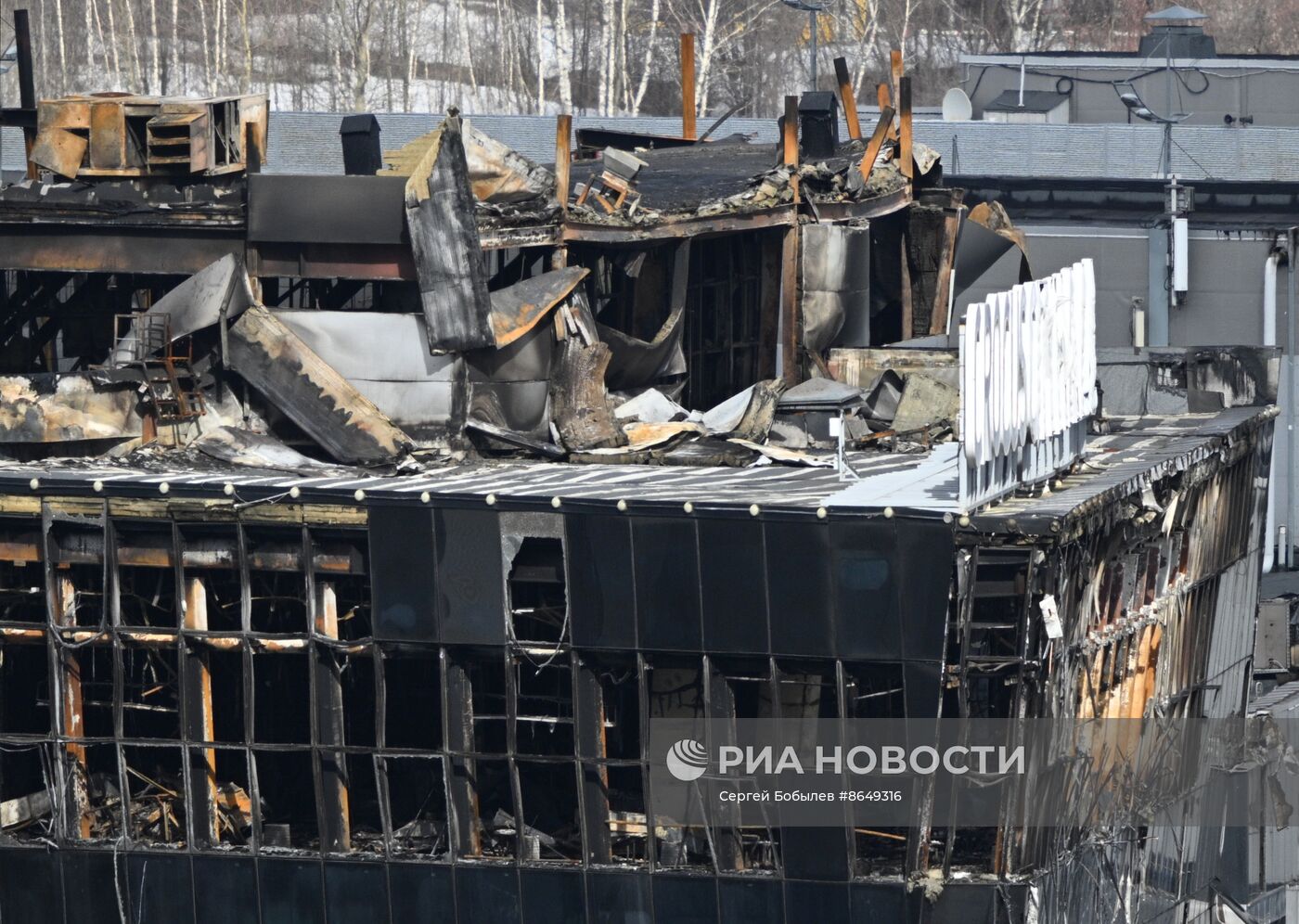 Обстановка у "Крокус Сити Холл"