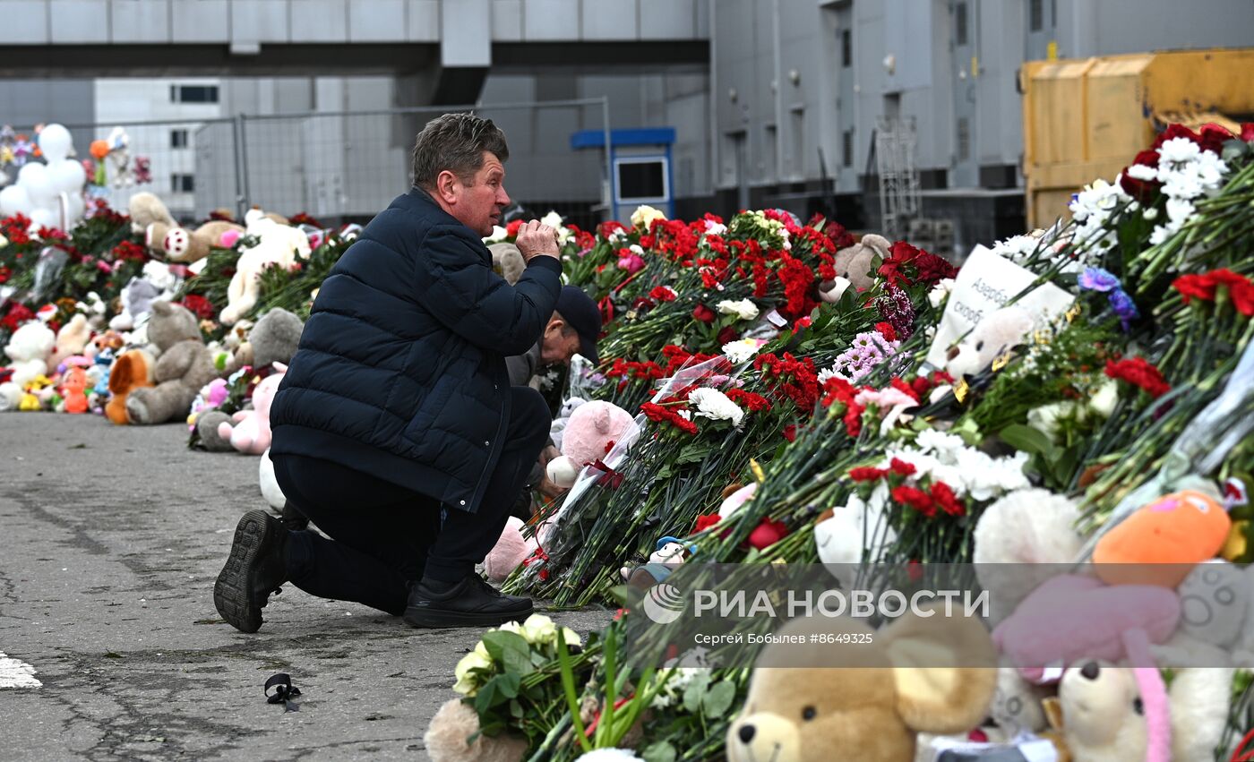 Обстановка у "Крокус Сити Холл"