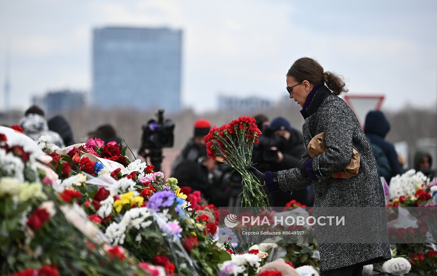 Обстановка у "Крокус Сити Холл"