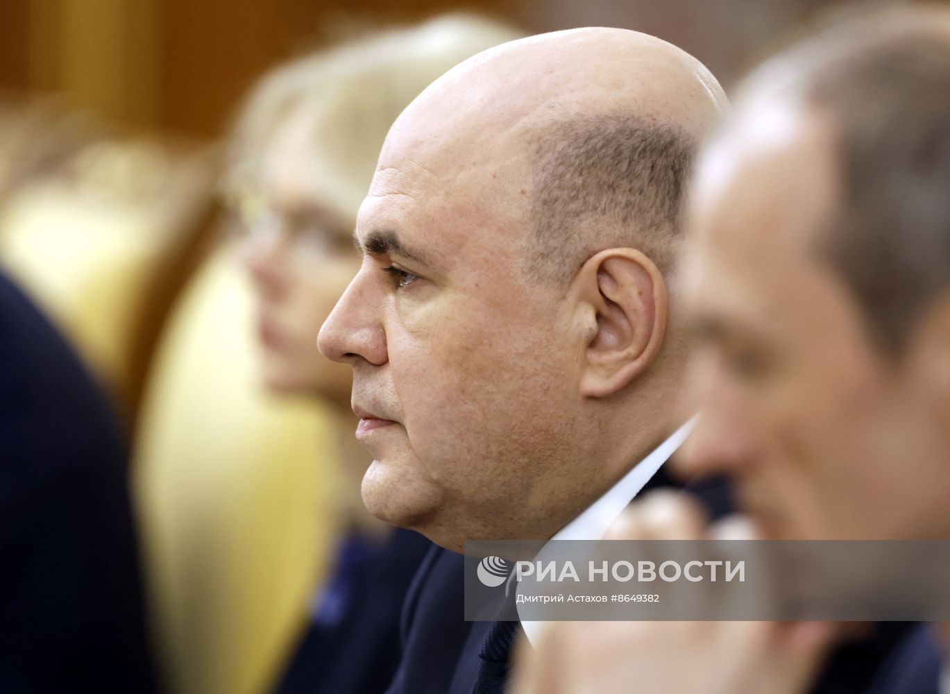 Встреча премьер-министра РФ М. Мишустина с представителями фракции КПРФ в Госдуме РФ