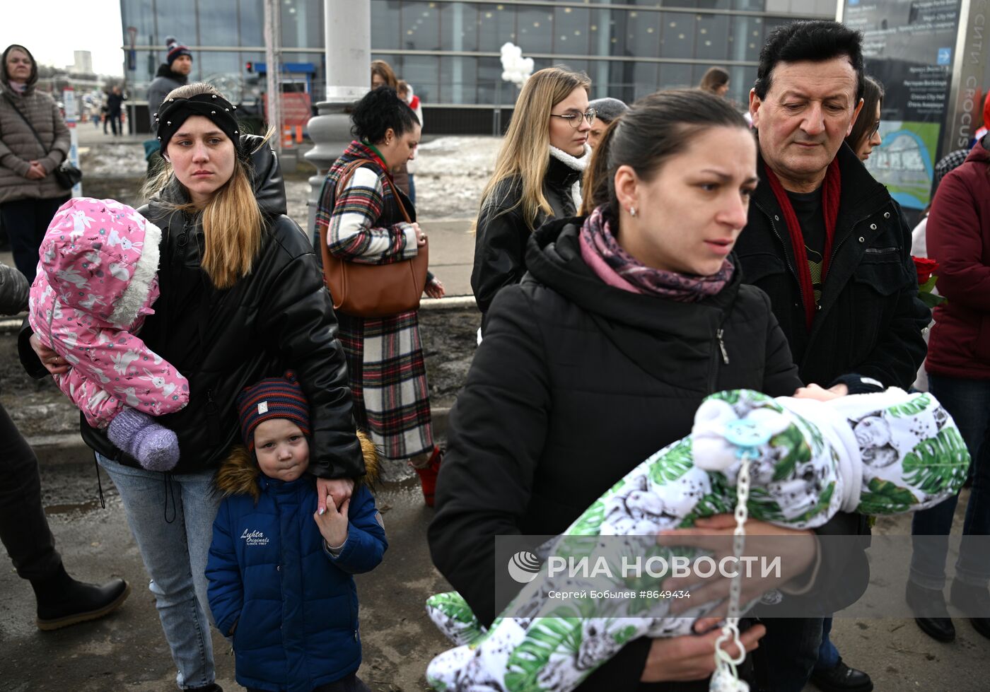 Обстановка у "Крокус Сити Холл"