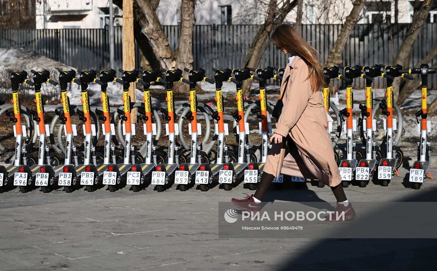 Старт сезона проката электросамокатов и велосипедов в Москве