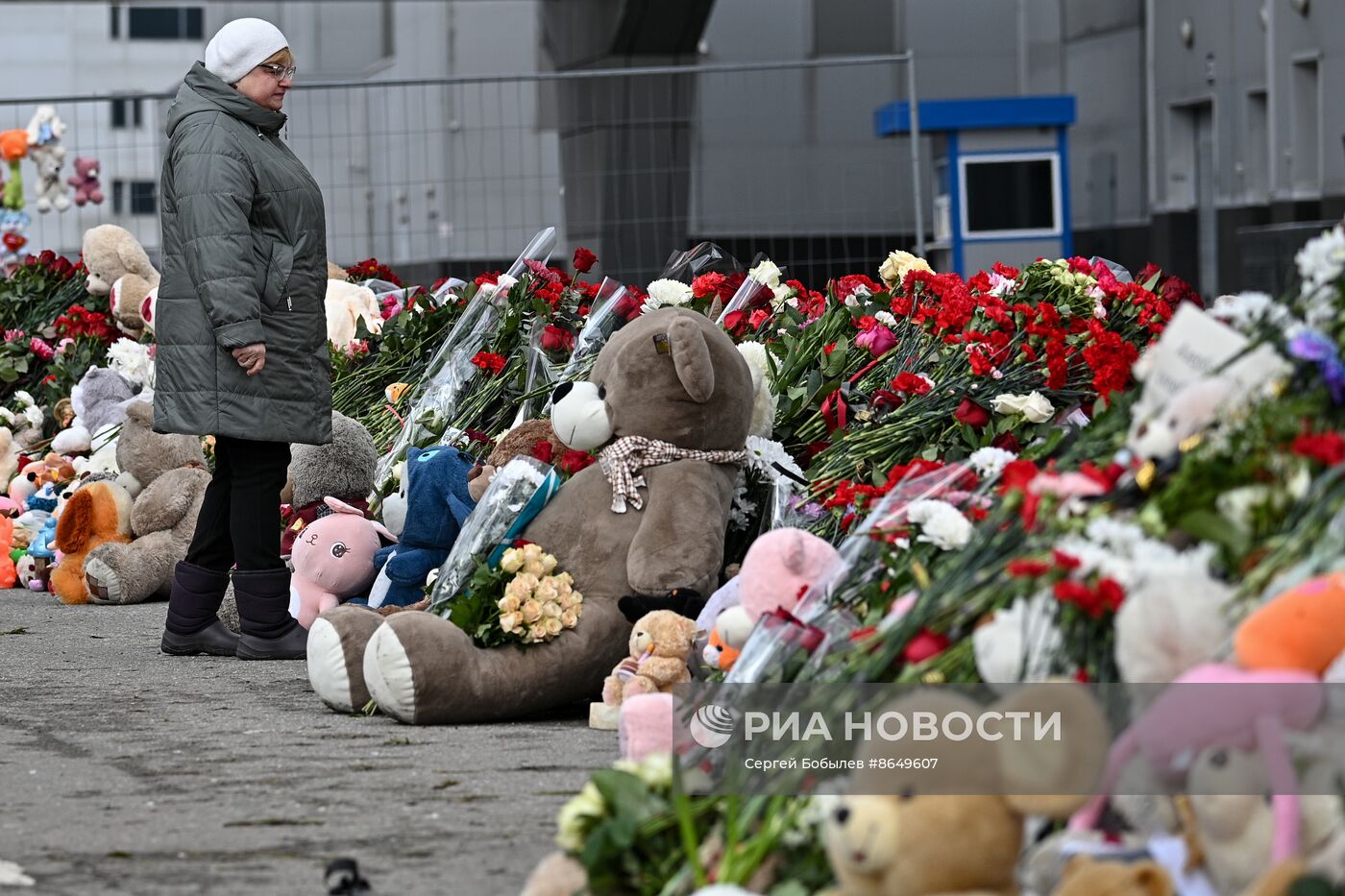 Обстановка у "Крокус Сити Холл"