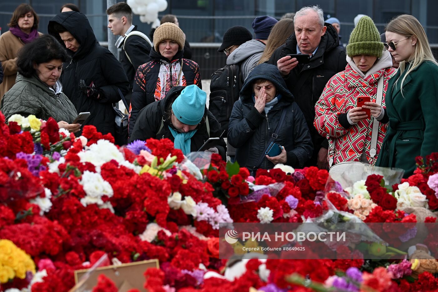 Обстановка у "Крокус Сити Холл"