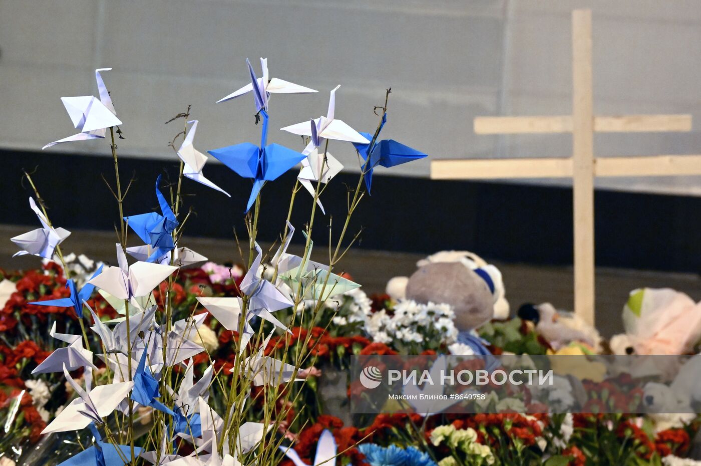 Обстановка у "Крокус Сити Холл"