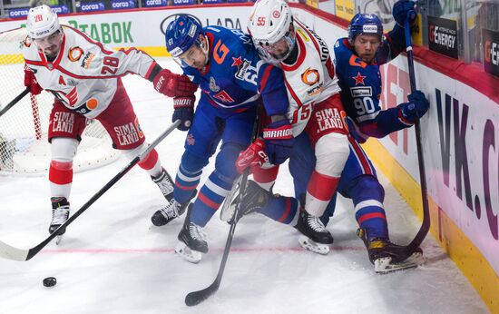 Хоккей. КХЛ. Матч СКА - "Автомобилист"