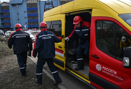 Подготовка энергетического хозяйства Москвы к паводкам