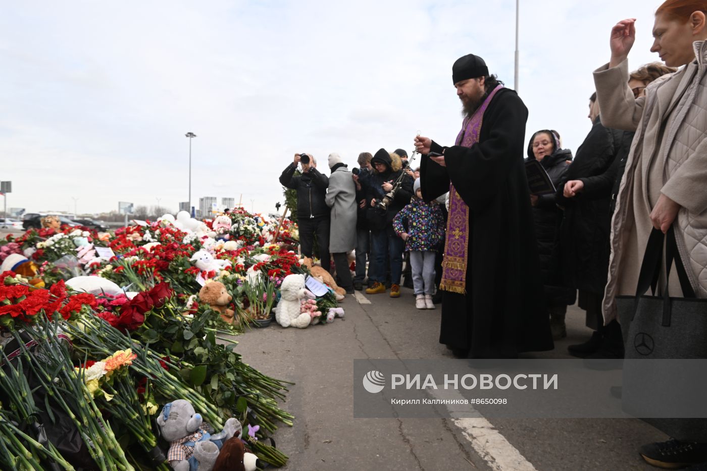 Обстановка у "Крокус Сити Холл"