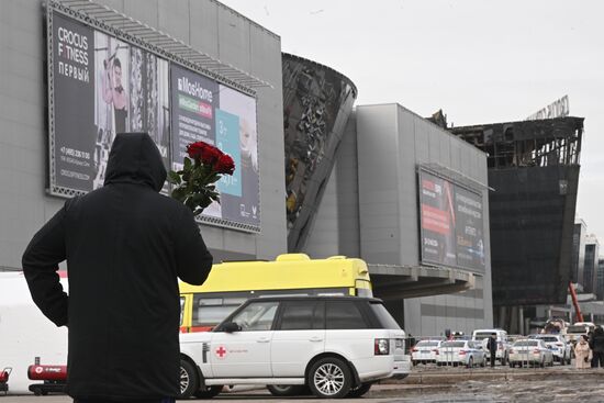 Обстановка у "Крокус Сити Холл"