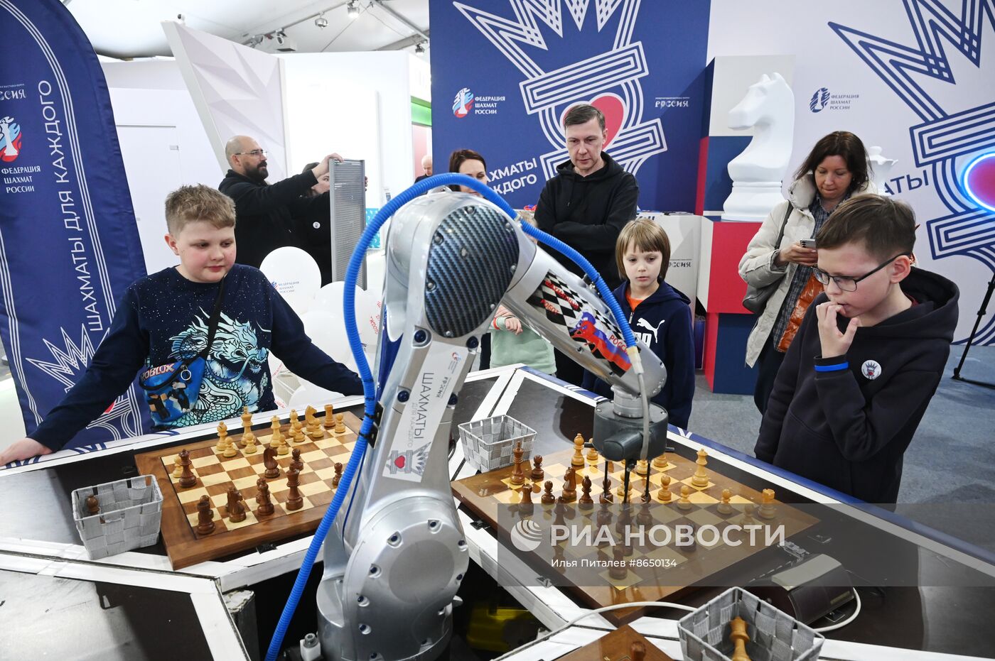 Выставка "Россия". День Федерации шахмат Москвы