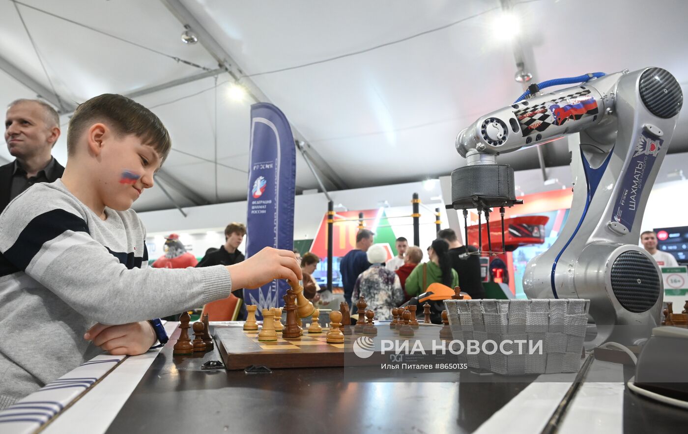Выставка "Россия". День Федерации шахмат Москвы