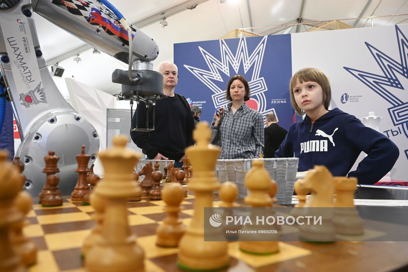 Выставка "Россия". День Федерации шахмат Москвы