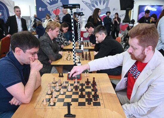 Выставка "Россия". День Федерации шахмат Москвы