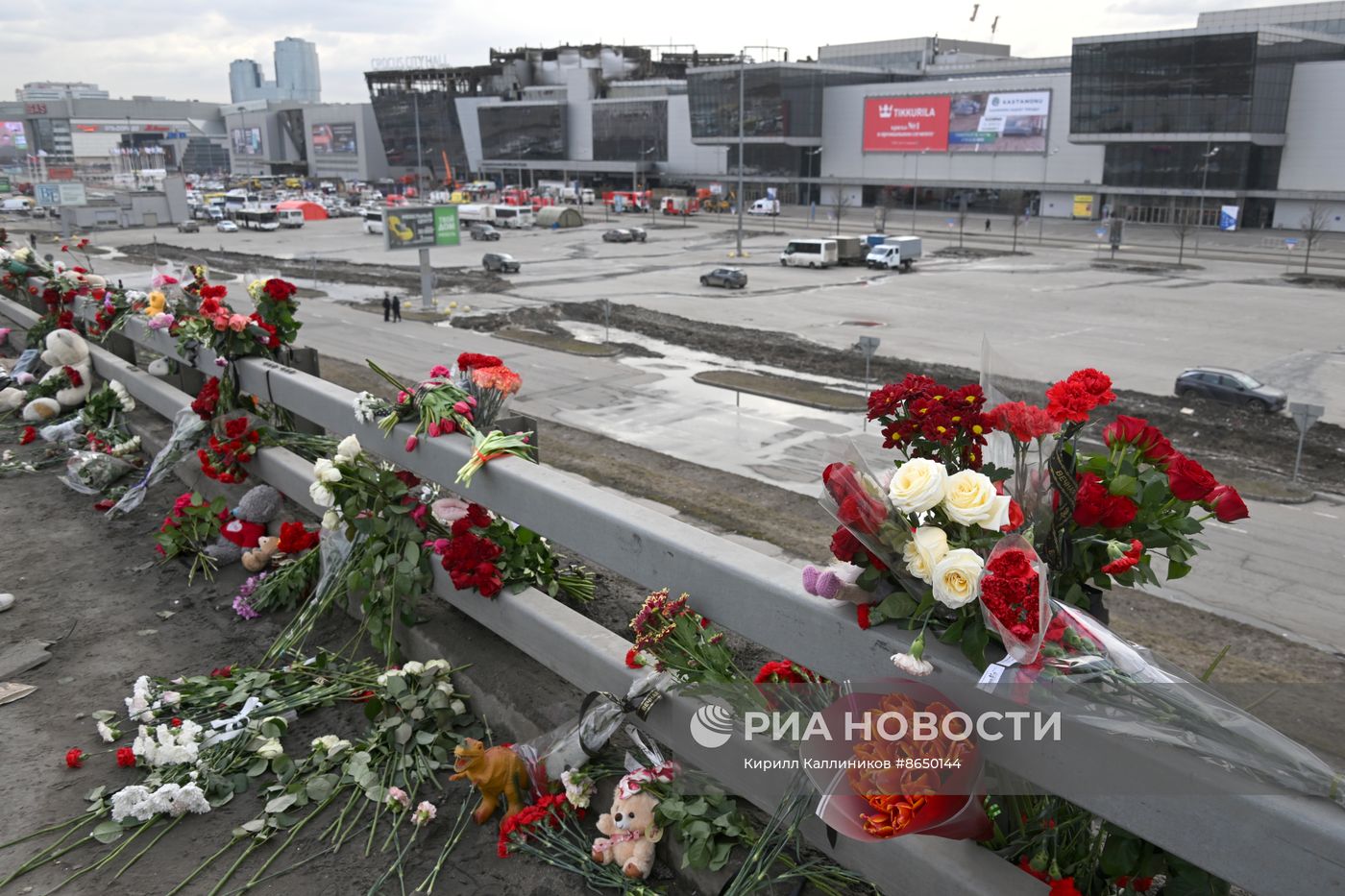 Обстановка у "Крокус Сити Холл"