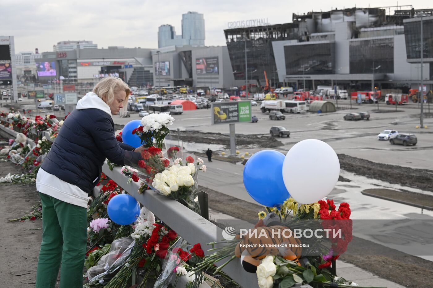 Обстановка у "Крокус Сити Холл"