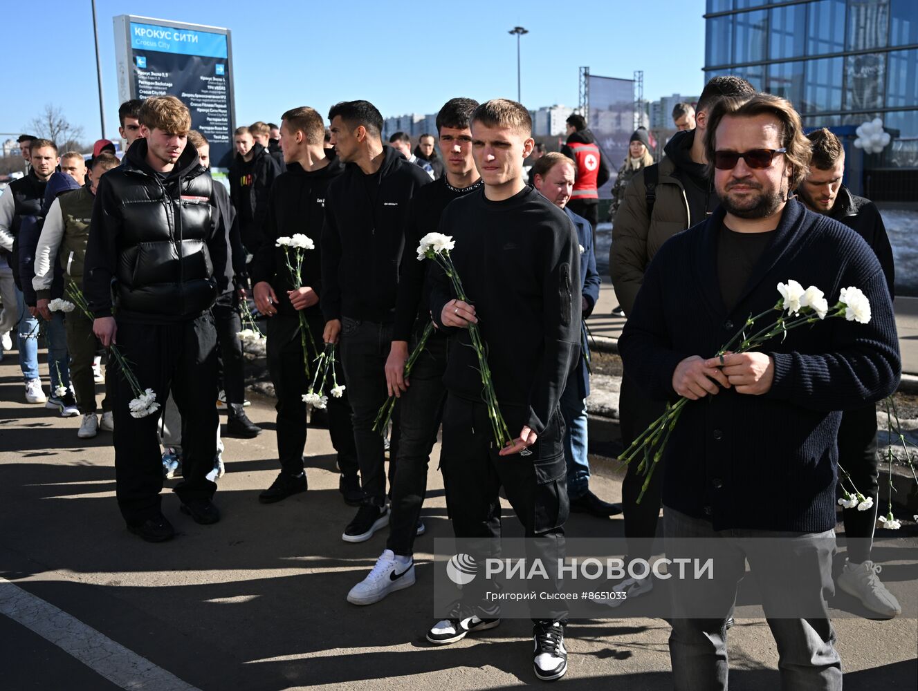 Обстановка у "Крокус Сити Холл"