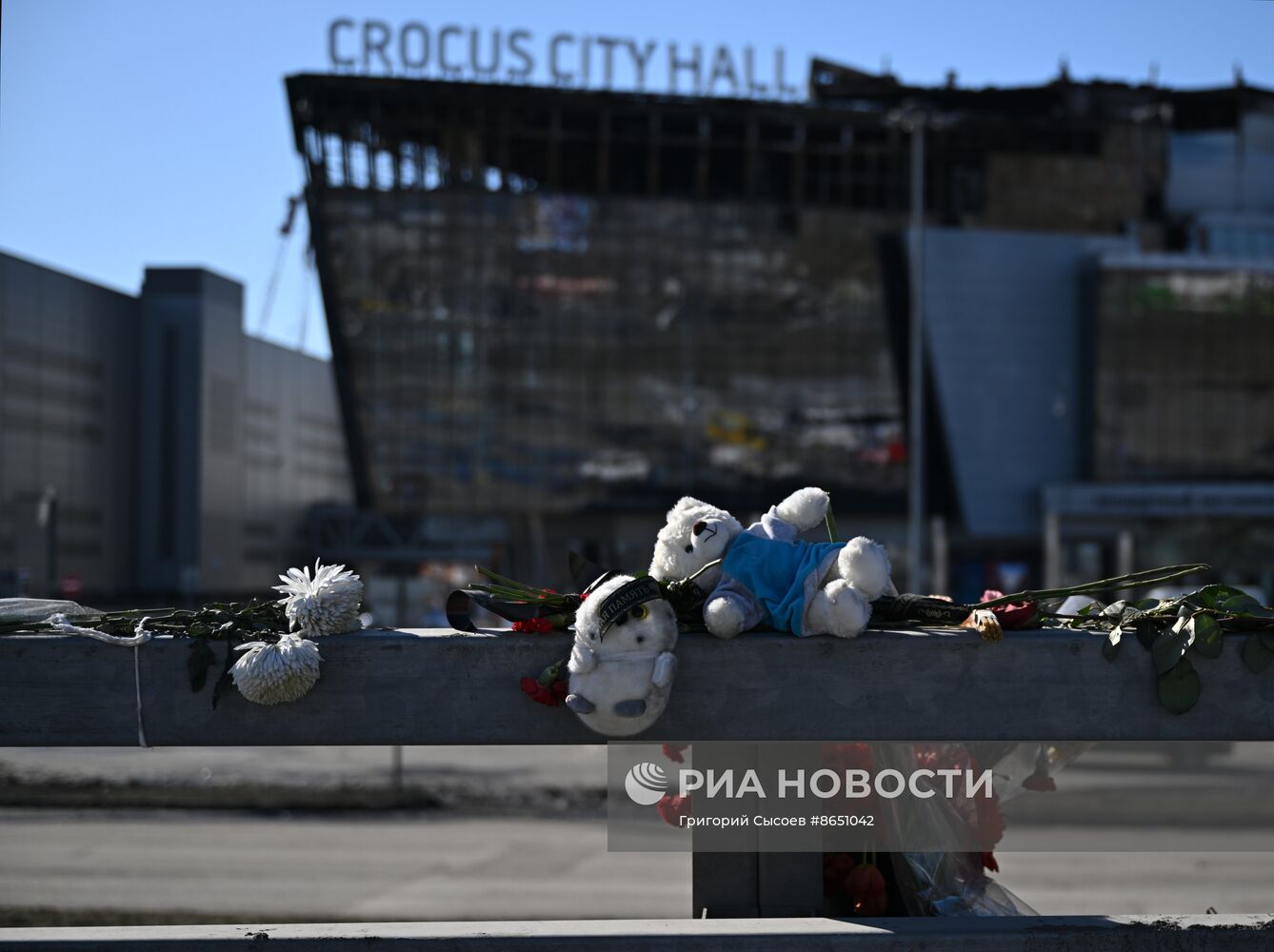 Обстановка у "Крокус Сити Холл"