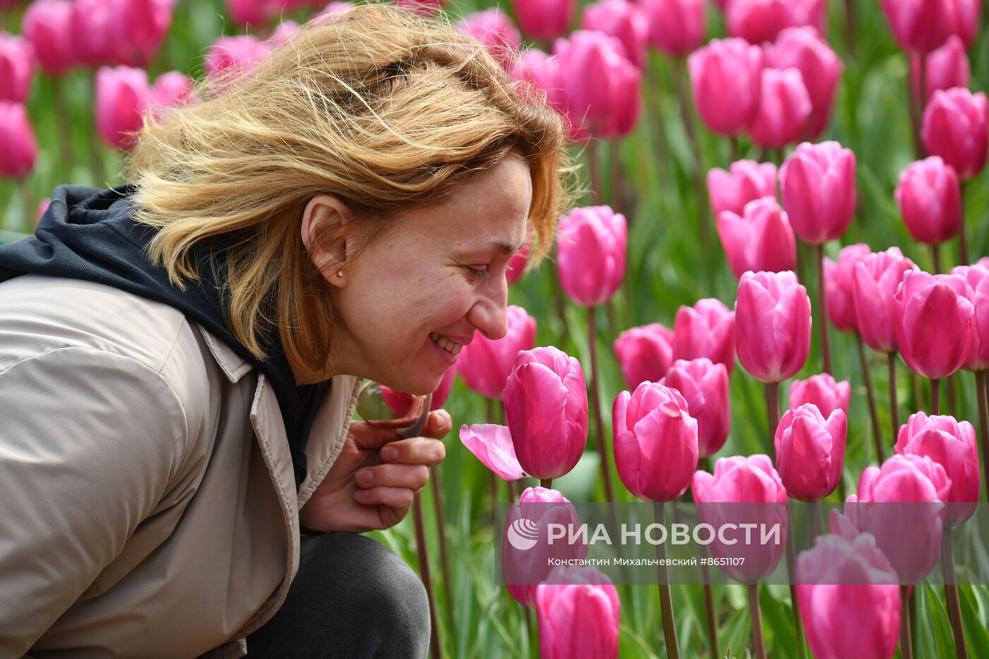 Парад тюльпанов в Крыму