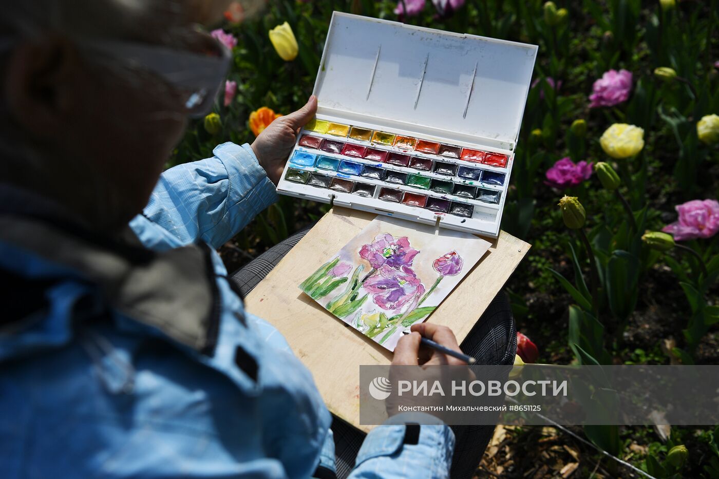 Парад тюльпанов в Крыму