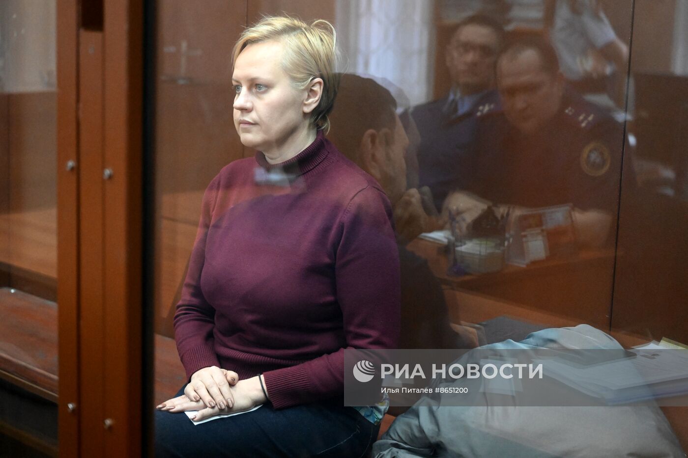 Избрание меры пресечения замглавы ФТС Е. Ягодкиной
