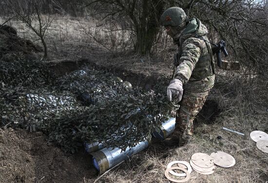 Боевая работа САУ "Малка" артиллерийских подразделений ЦВО на Авдеевском направлении