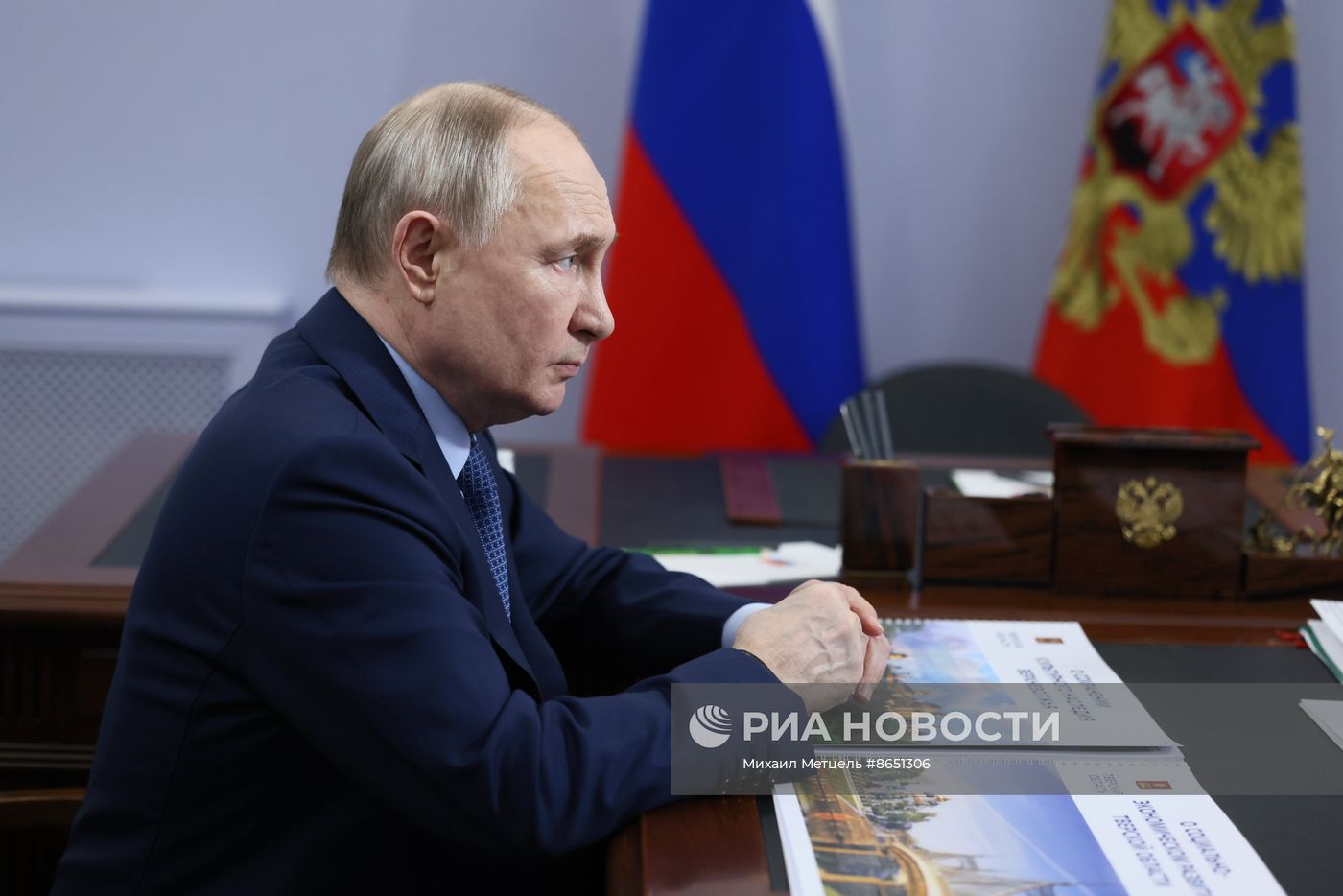 Рабочая поездка президента РФ В. Путина в Центральный федеральный округ