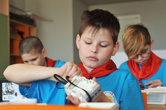 Дети из Белгородской области в спортивно-оздоровительном лагере в Тамбовской области